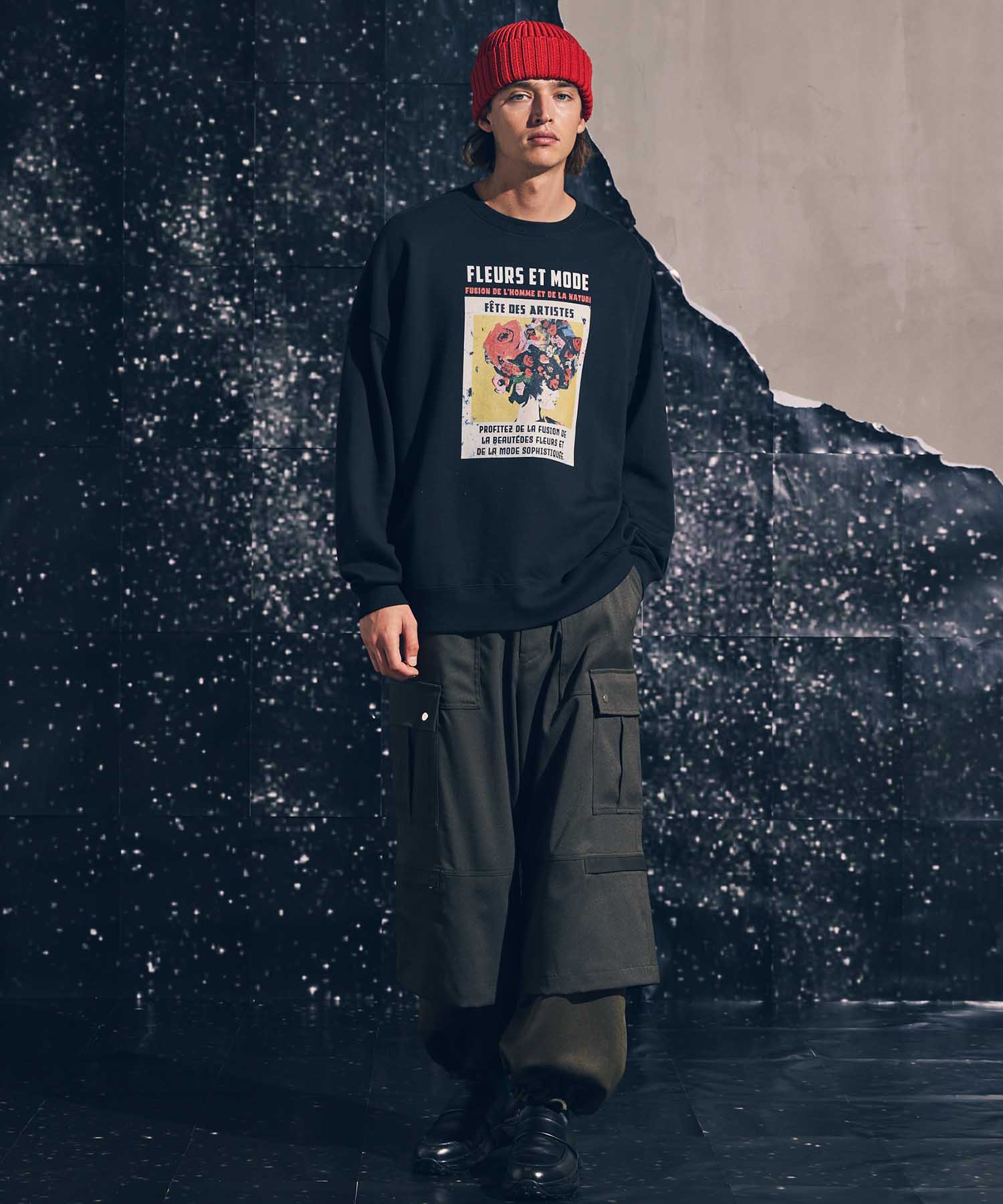 Layered Prime-Wide Cargo Pants