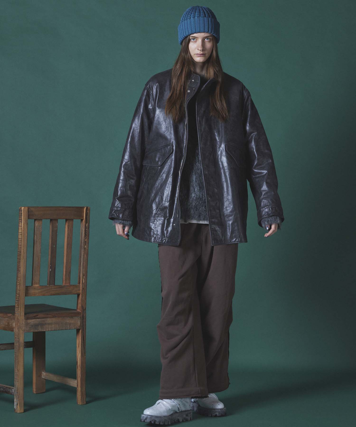 Heavy-Weight Sweat Snow Wide Pants