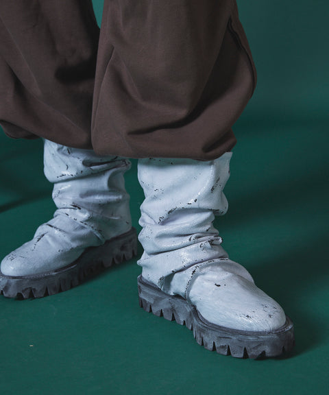 新品未使用】Fracap イルビゾンテコルボブーツ 強