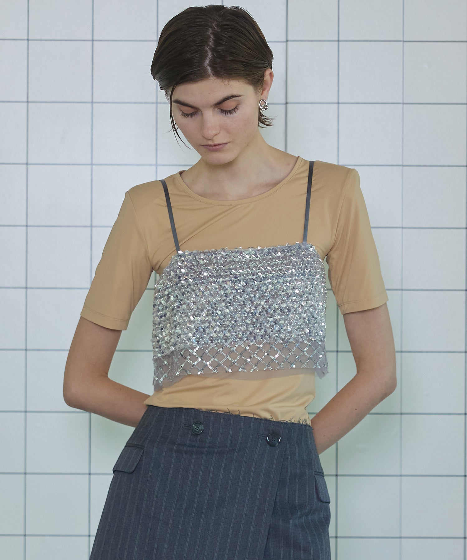 Sparkling Layered Camisole