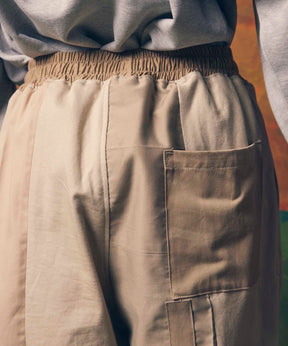 【23AW PRE-ORDER】Patchwork Vintage Clothes Wide Tapered Chino Pants