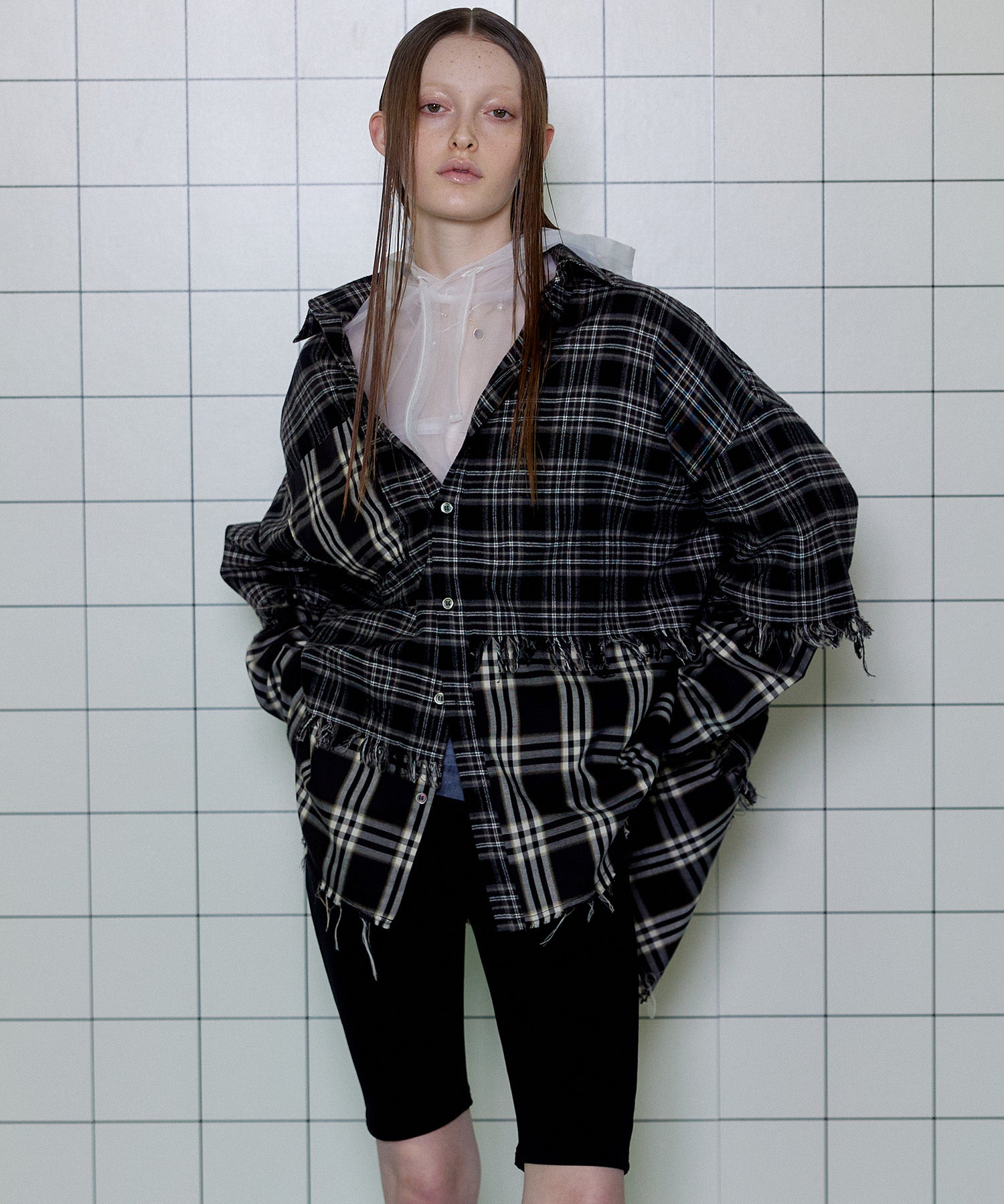 【24SPRING PRE-ORDER】Check Oversized Shirts