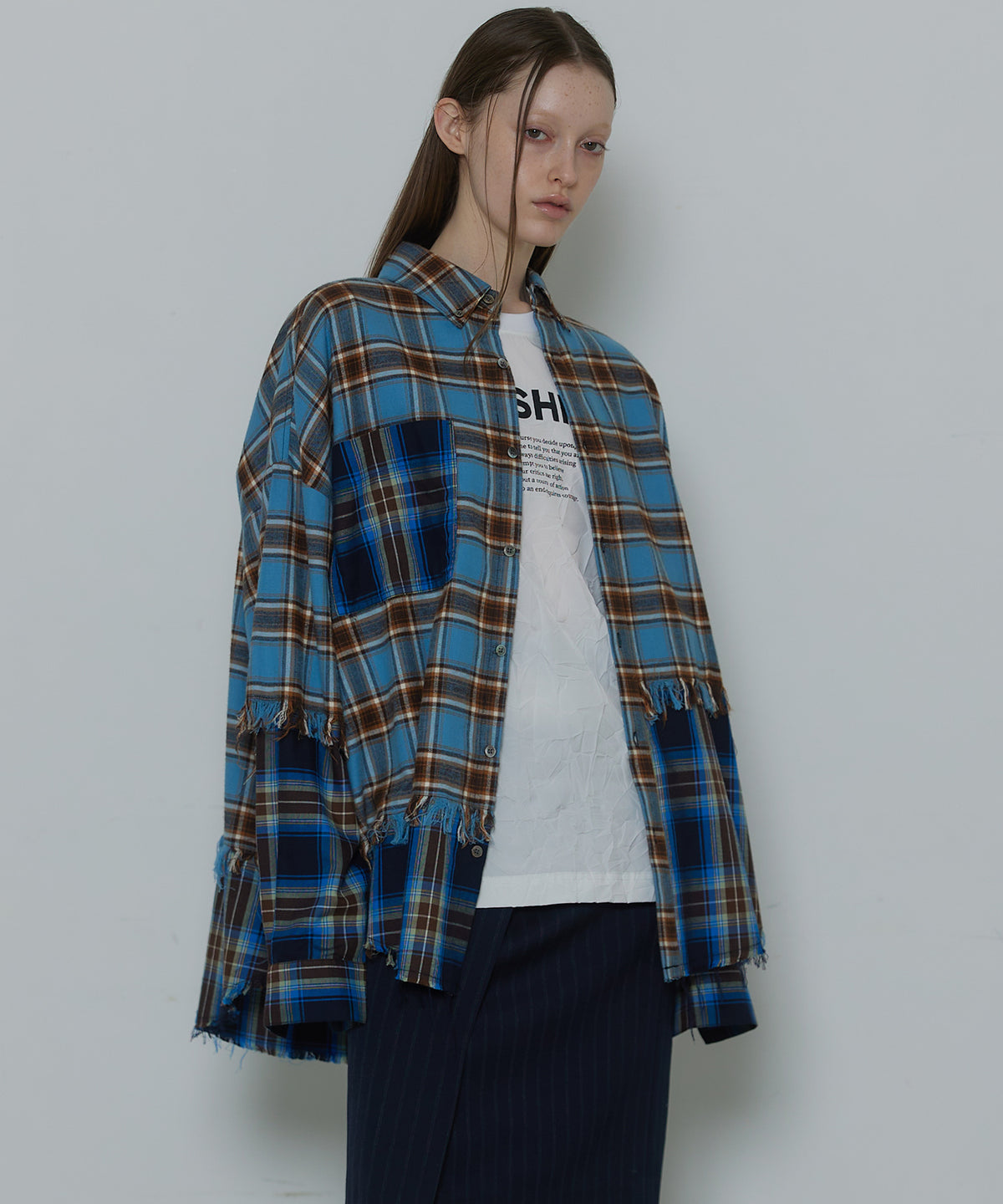 【24SPRING PRE-ORDER】Check Oversized Shirts