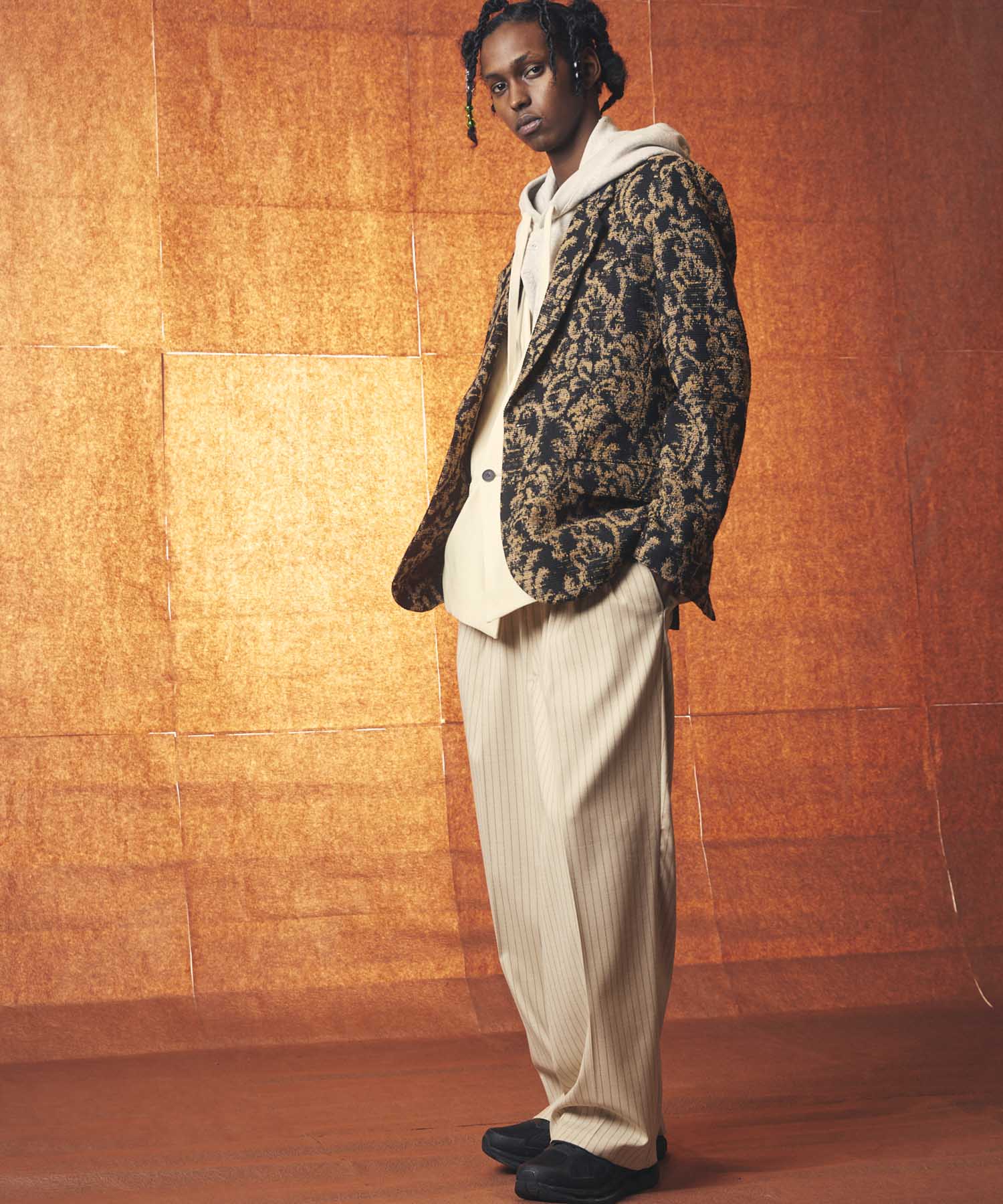 [Limited Edition] THREE-TUCK Wide Pants