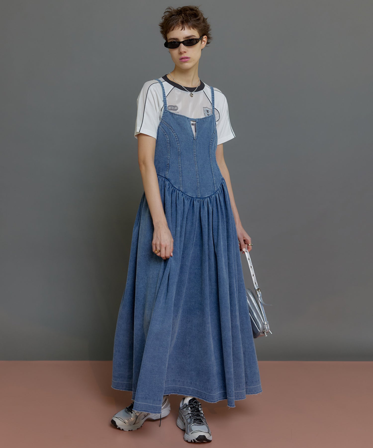 MAISON SPECIAL Denim Camisole Maxi ワンピース以下hpより