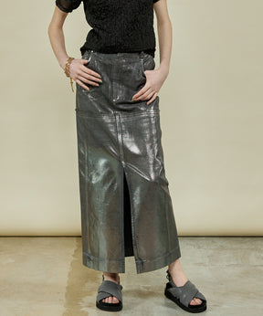 【24SUMMER PRE-ORDER】Sparkling Foil Handouted Gradation Skirt
