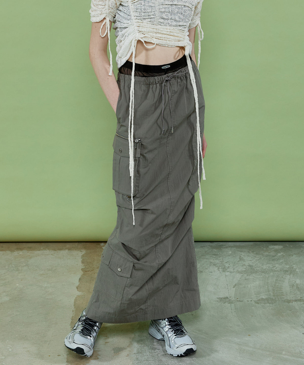 【24SUMMER PRE-ORDER】Pocket Work Skirt