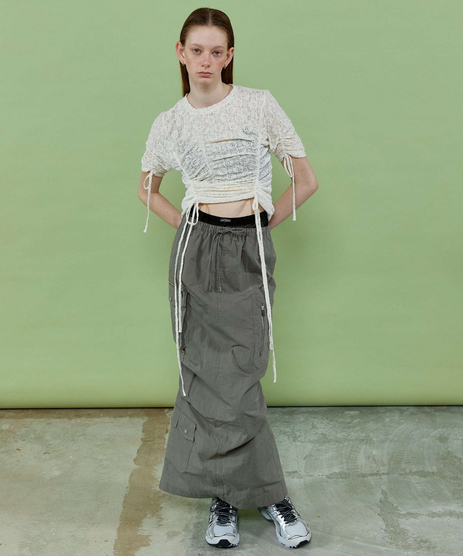 24SUMMER PRE-ORDER】Pocket Work Skirt