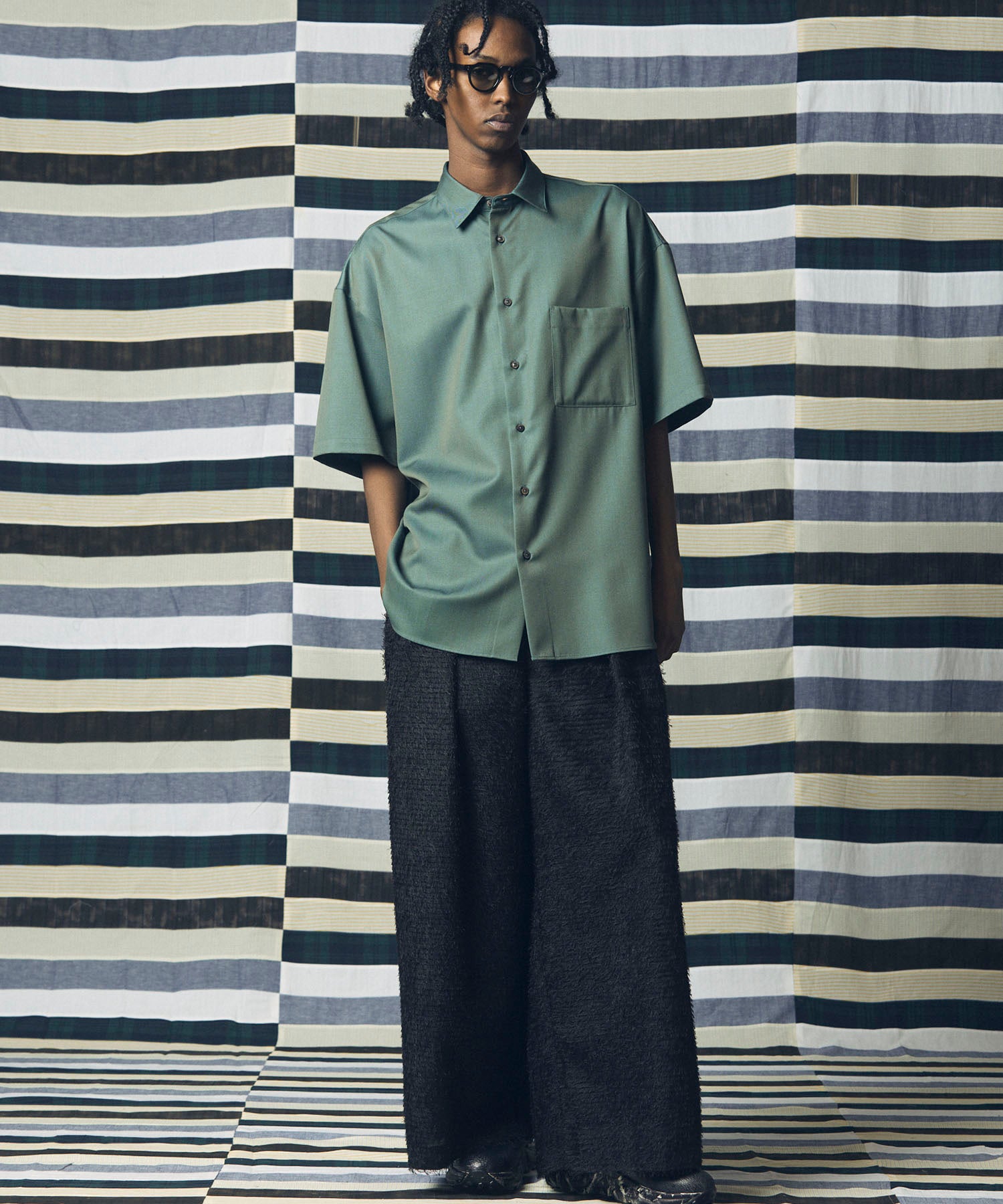 【LIMITED EDITION】Dress-Over Two-Tuck Buggy Pants