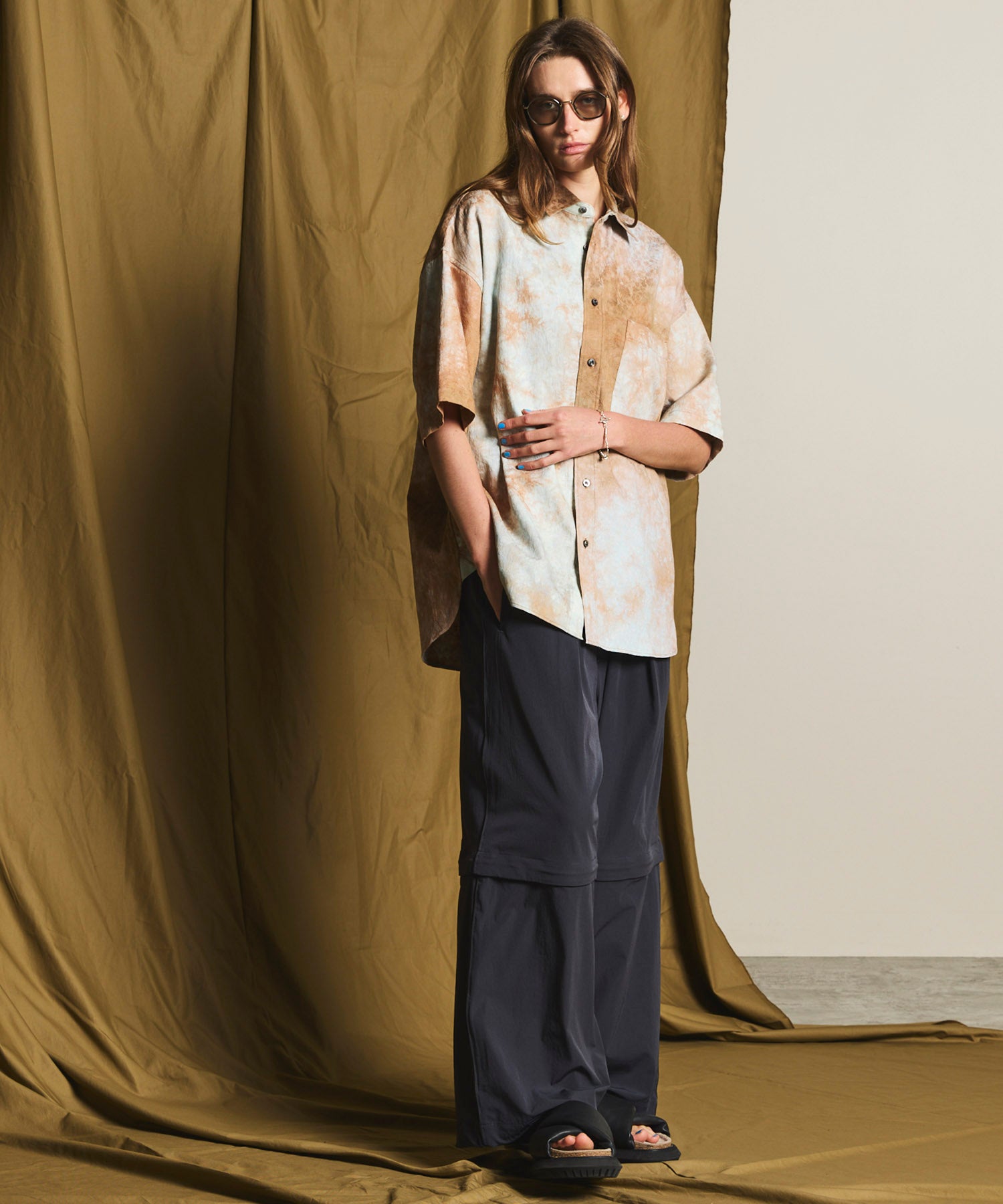 Dry Touch 2WAY Wide Pants