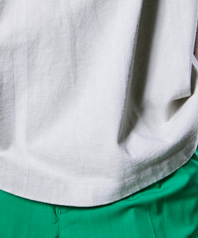 [24SS Pre-Order] Powder BLEACH LOGO EMBROIDERY SPONSORED PRIME-OVER CREW NECK T -shirt
