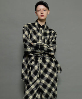 [24Autumn Pre-Order] Random Checkered Oversized Shirt