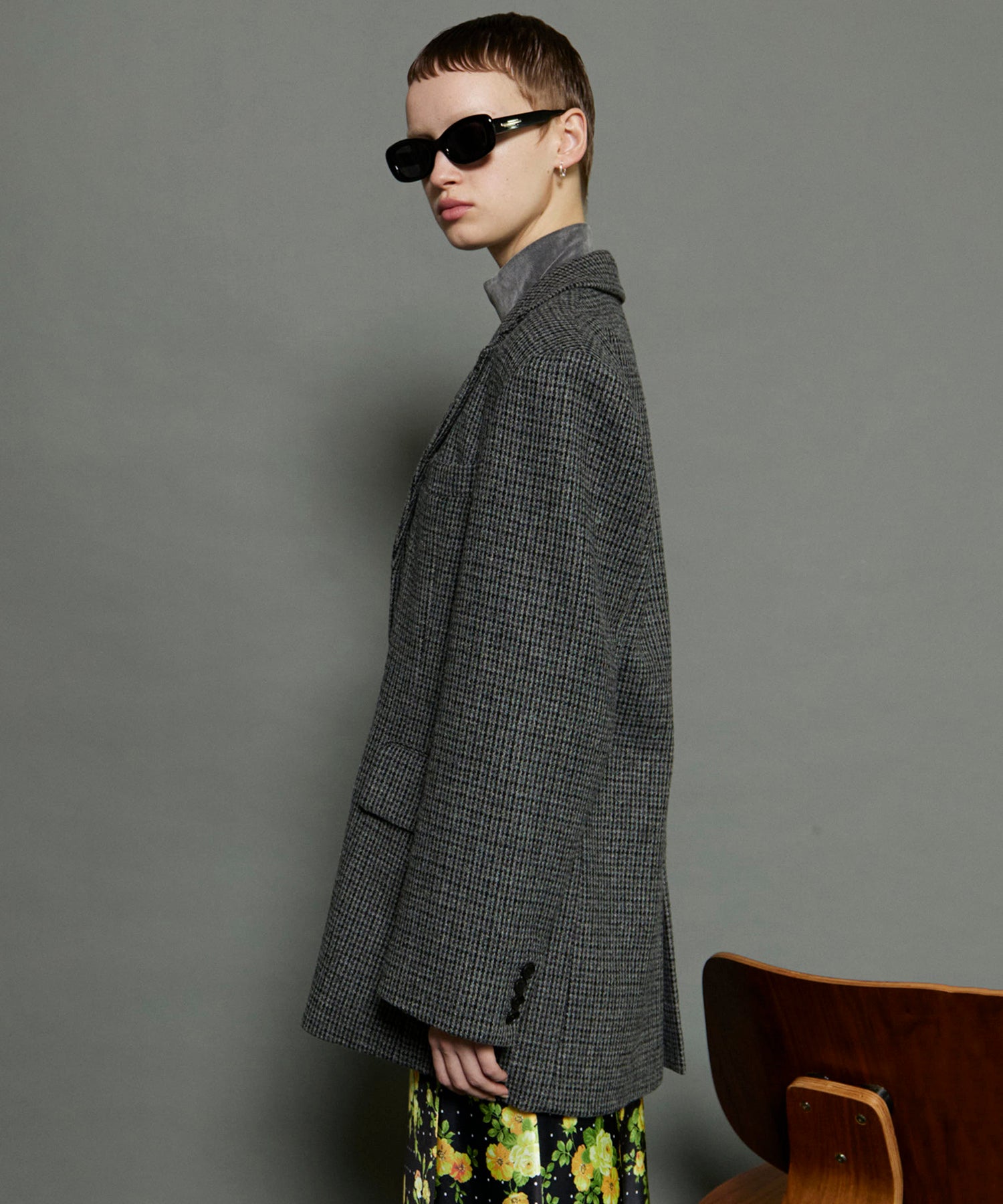 [24Autumn Pre-Order] Classic tweed jacket