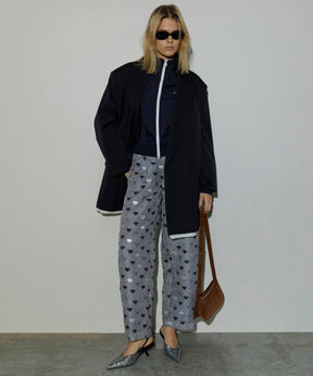 Heart Jacquard Pants