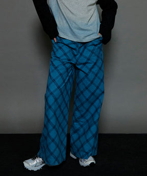 [24Autumn PRE-ORDER] Random Checkered Easy Wide Pants