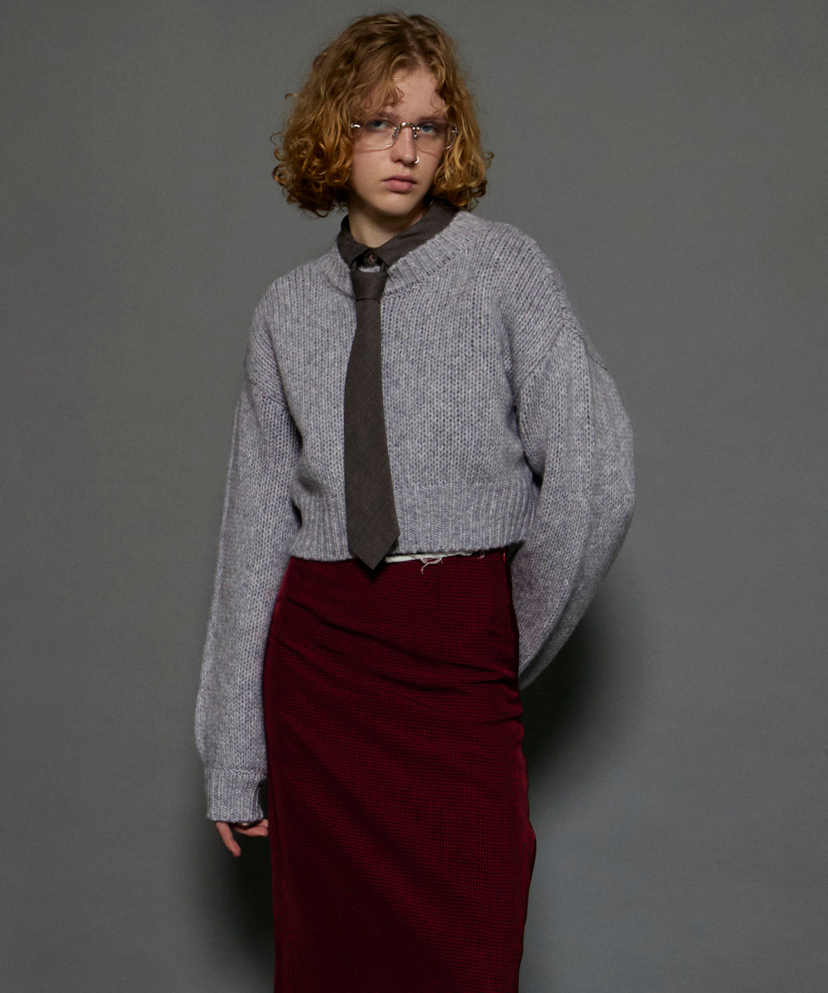 【24AUTUMN PRE-ORDER】Wool Short Length Knitwear
