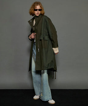 Reversible Tulle Mod Coat