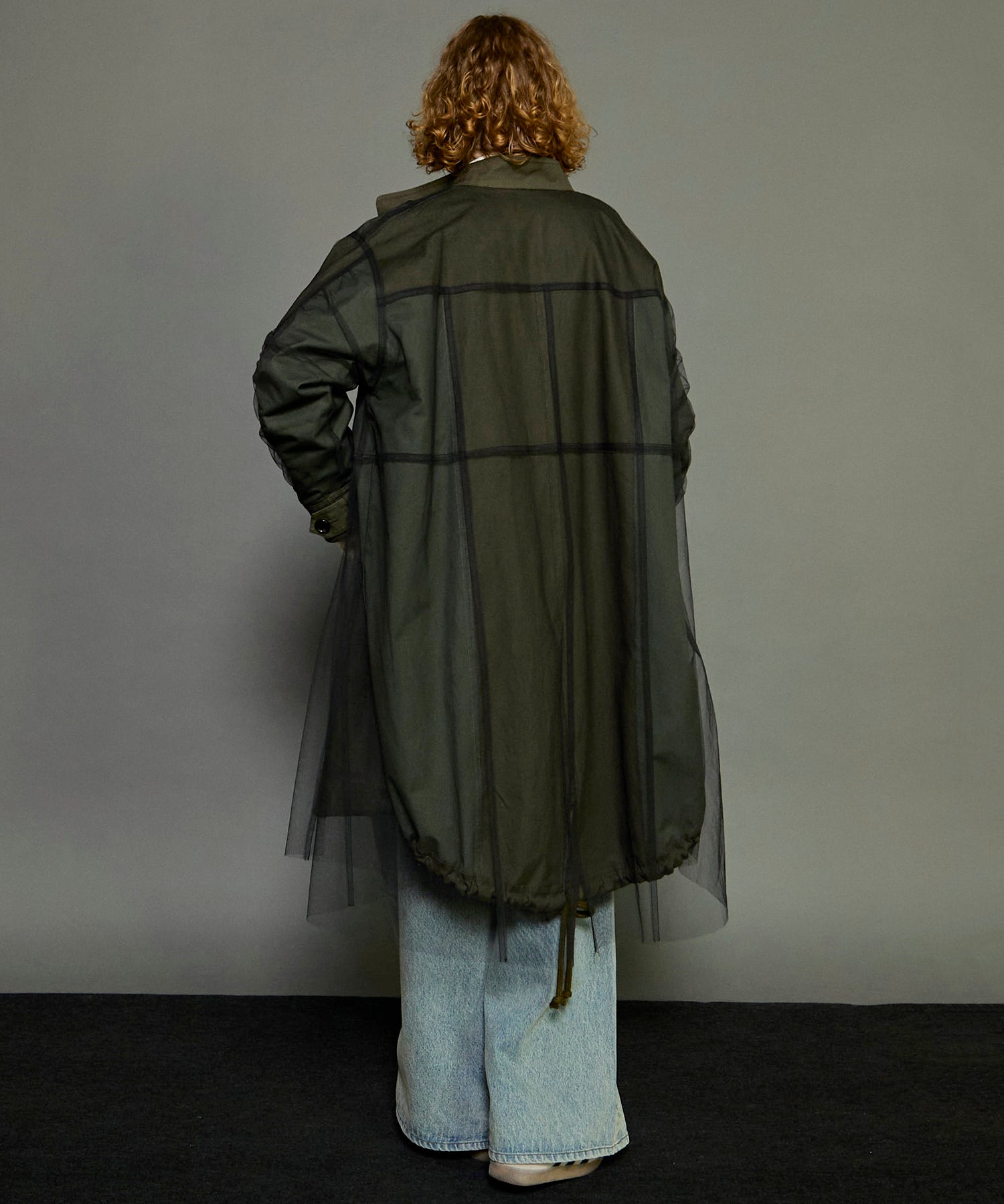 [24Autumn PRE-ORDER] REVERSIBLE TULLE MOD COAT