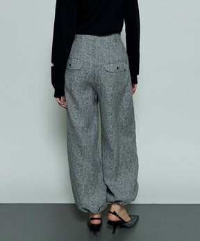 JACQUARD VOLUME SNOW PANTS