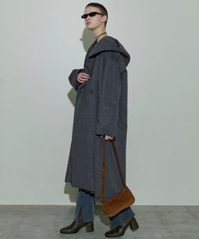 [24Autumn Pre-Order] Cashmere Beaver Processing Hood COAT