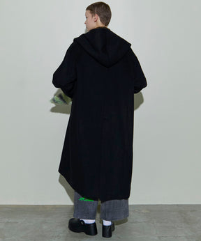 【24AUTUMN PRE-ORDER】Cashmere Beaver Processing Hood Coat