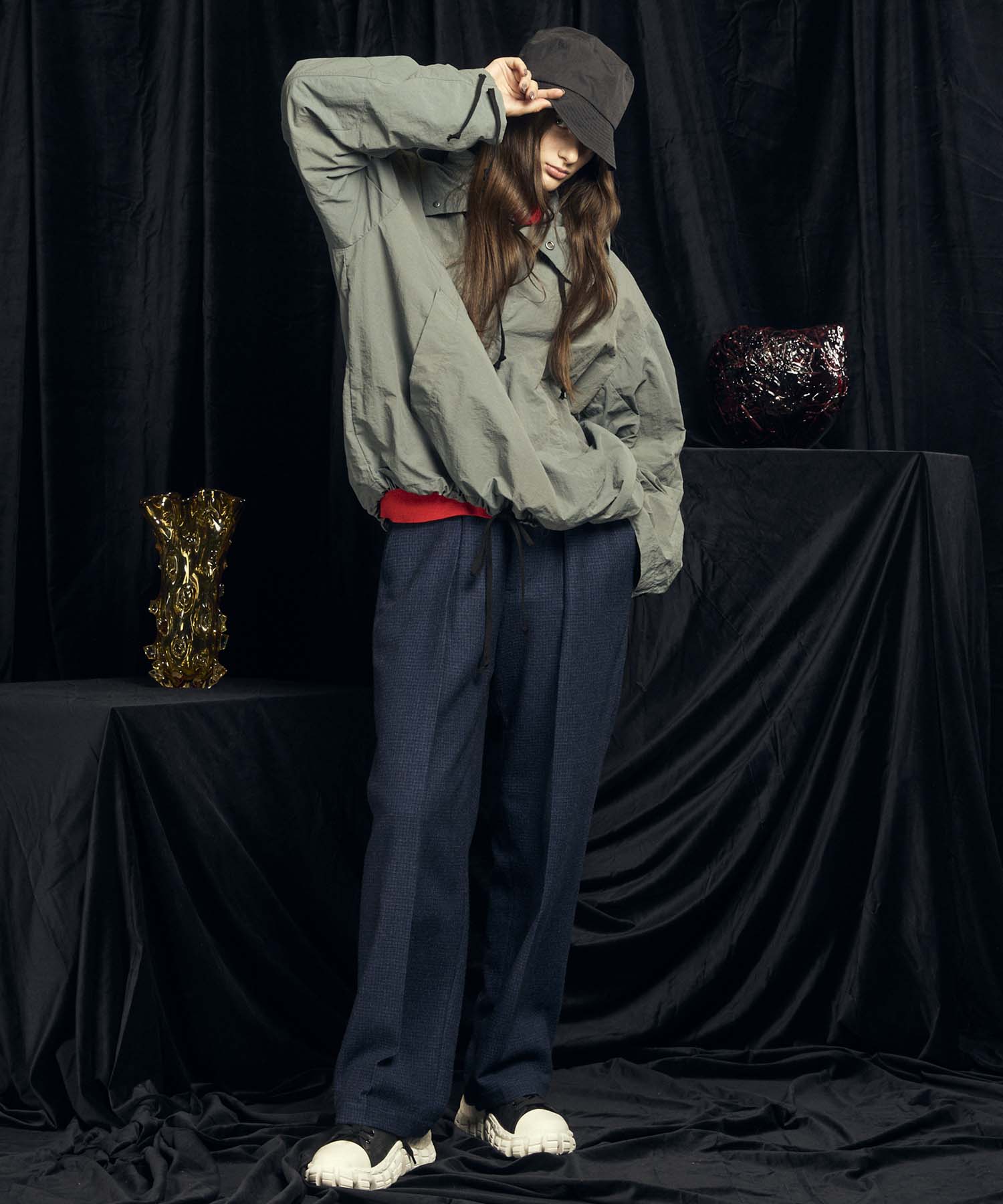 [24AW 사전 주문] Super120S High Gauge Prime-Over Crew Neck Knit (사본)