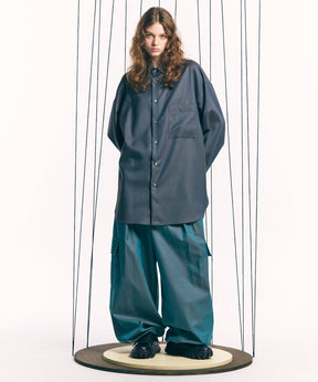 120/2/2 Suvin Cotton Gabardine Prime-Wide Cargo Pants