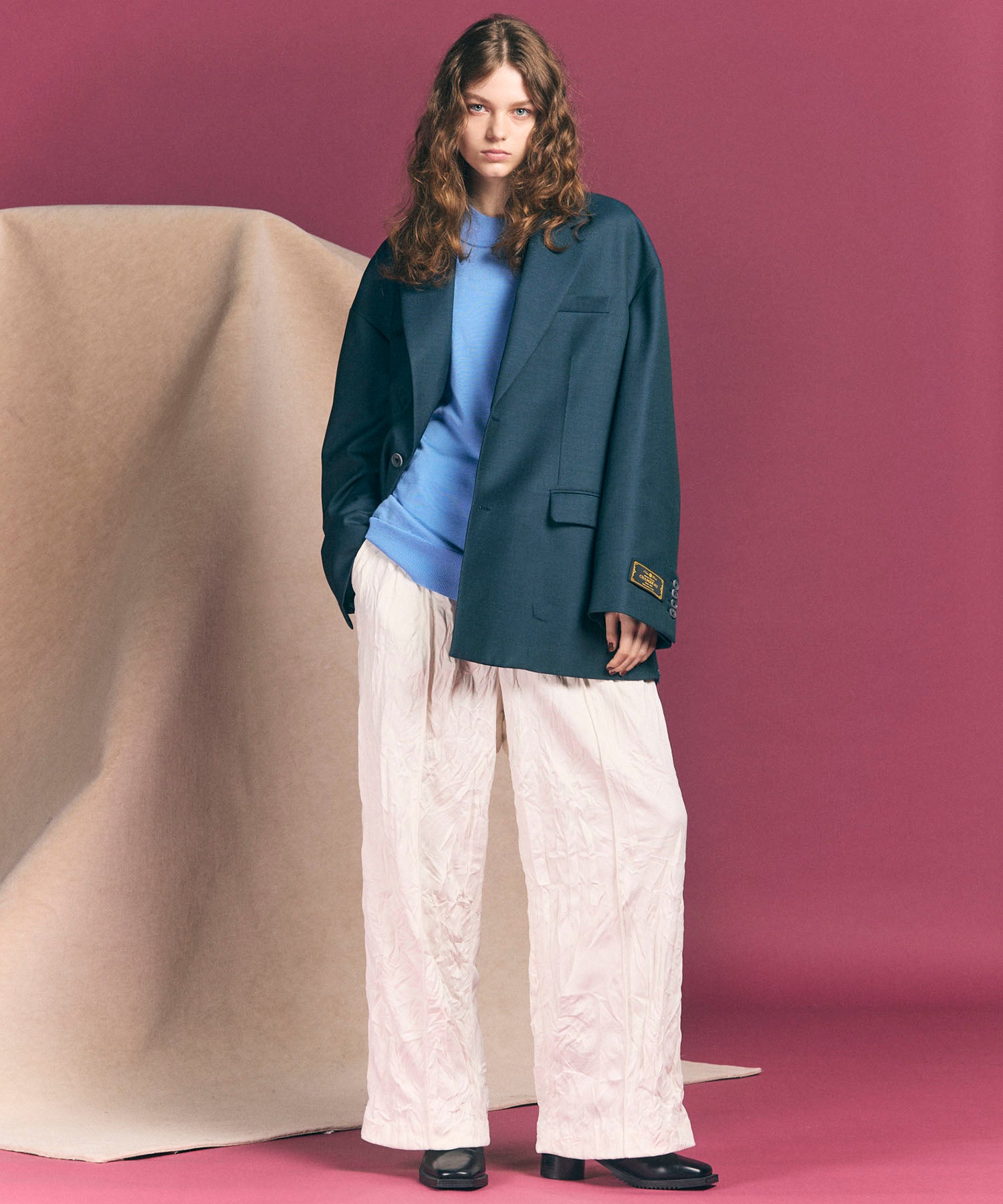 [24AW Pre-Order] Catch Washer Easy Wide Pants