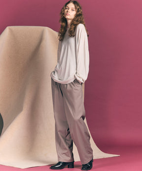 Wool Mix Prime Wide One-Tuck Wide Pants