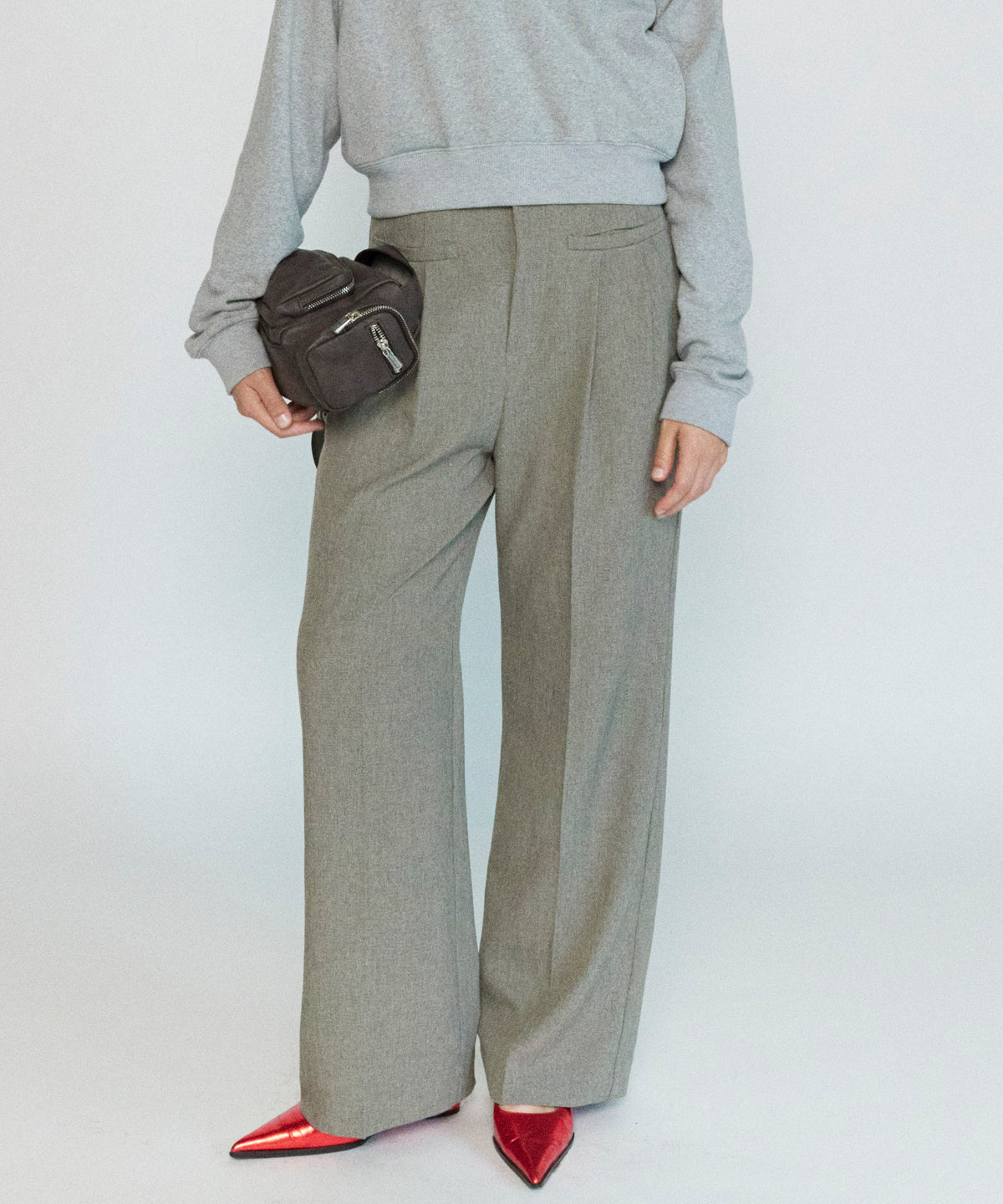 [24Autumn Pre-Order] Easy Two TUCK SLACKS