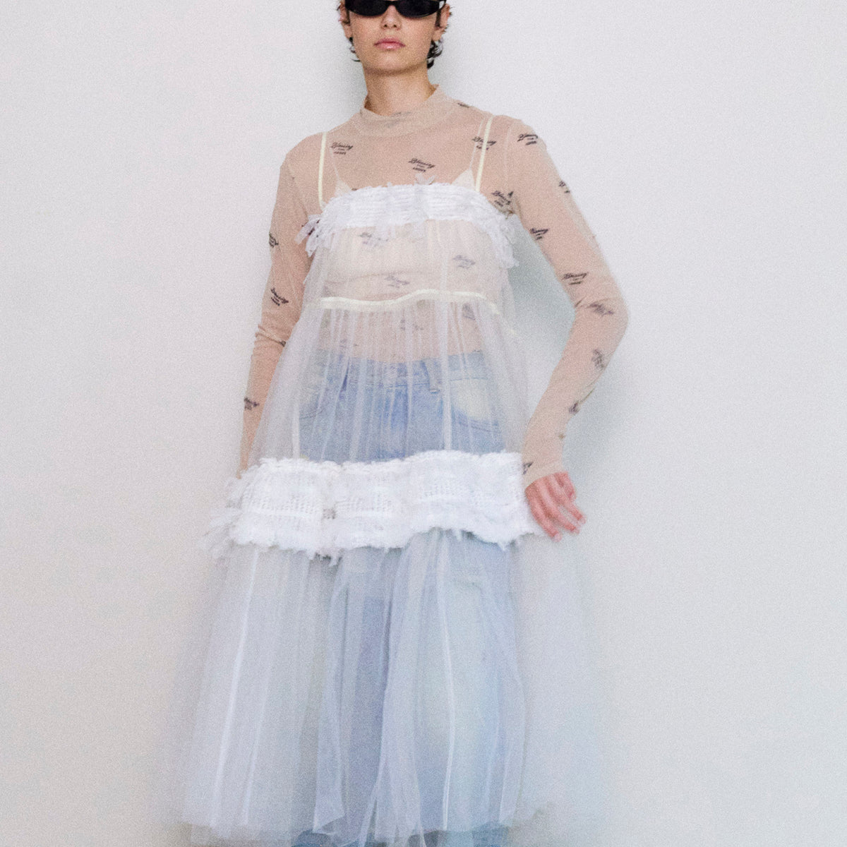 SALE】2way Tiered Dress