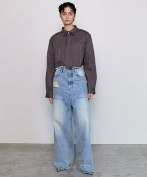 [PRE-ORDER] Baggy Denim Pants