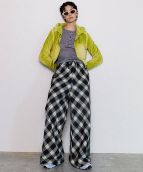 [24Autumn PRE-ORDER] Random Checkered Easy Wide Pants