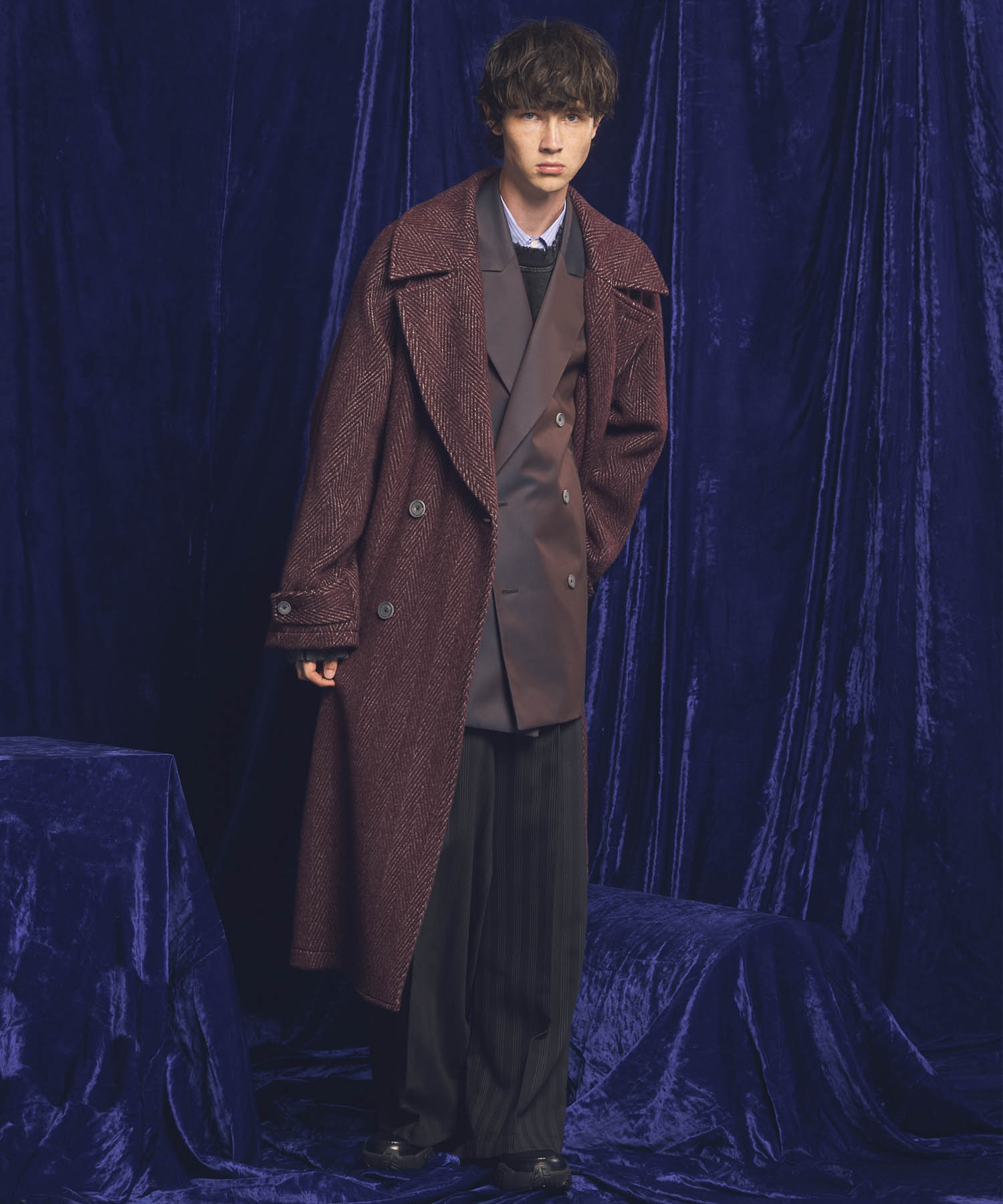 【Italian Dead Stock Fabric】Prime-Over Ulster Coat