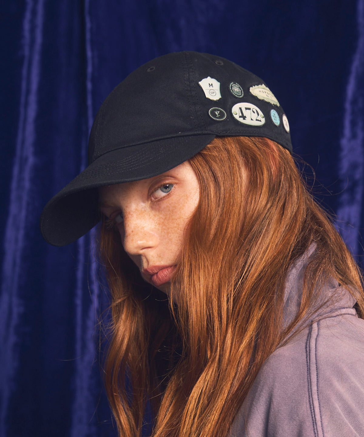 [Fish Born Chips Collaboration] Original Leather Patch Cap