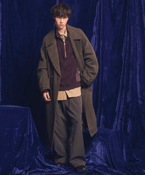 【Italian Dead Stock Fabric】Prime-Over Ulster Coat