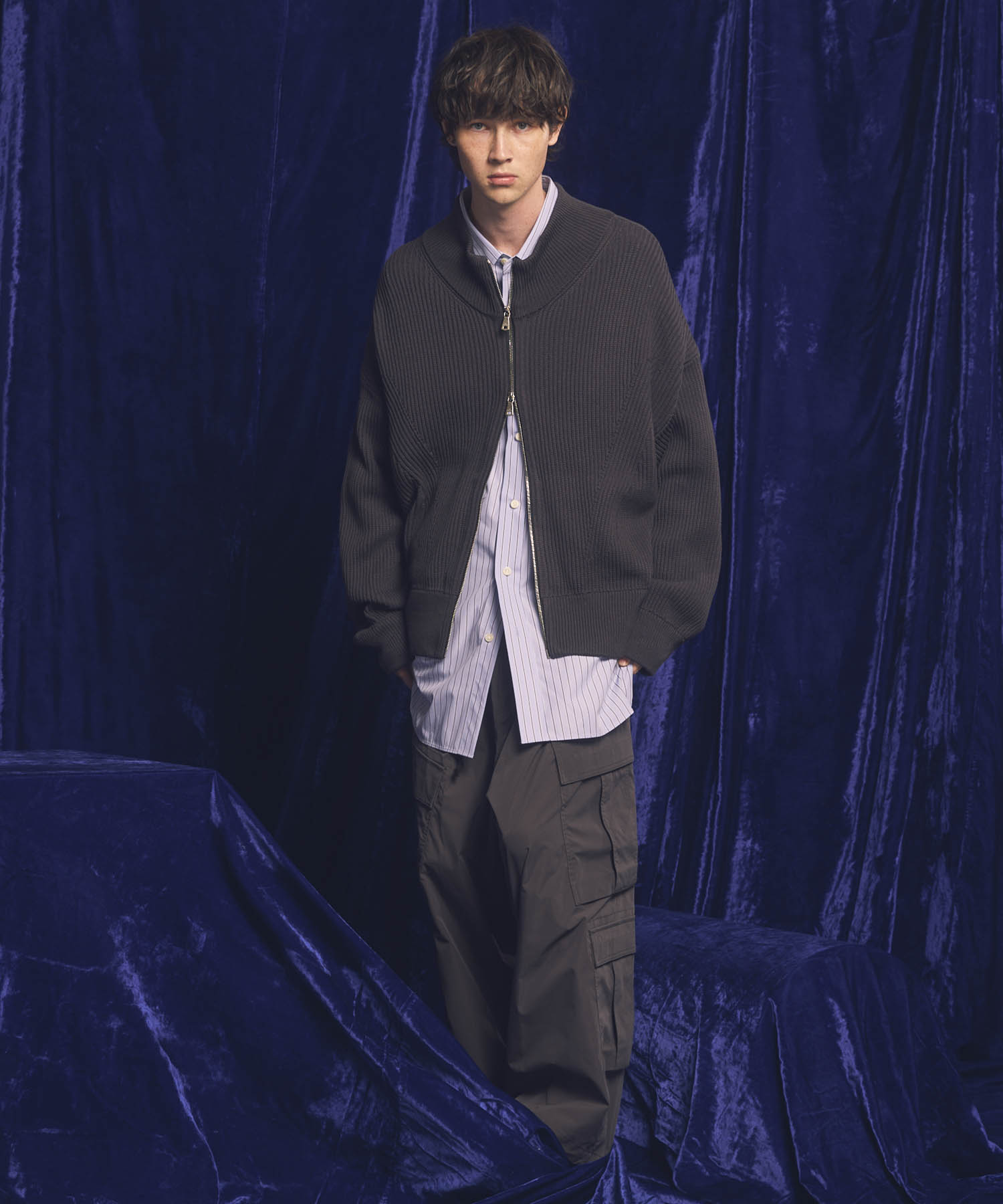 120/2 Suvin Cotton Typewriter  Prime-Over Shirt Coat