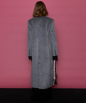 [24WINTER PRE-ORDER] Mohair Shaggy Long Coat