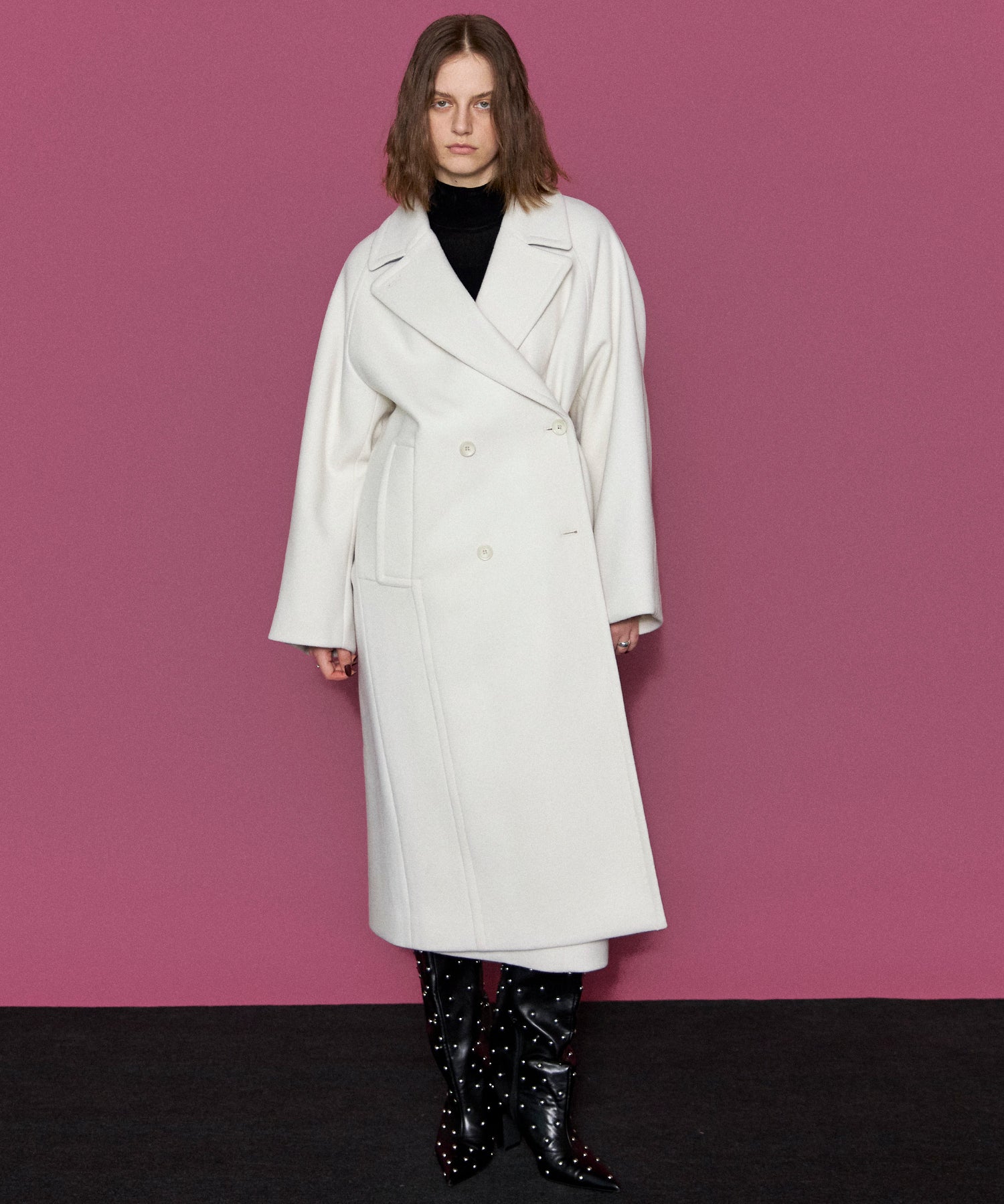 【24WINTER PRE-ORDER】Super140's Long Coat