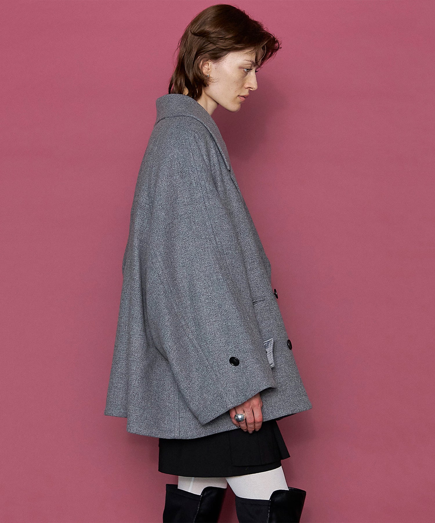 【24WINTER PRE-ORDER】Poncho Coat