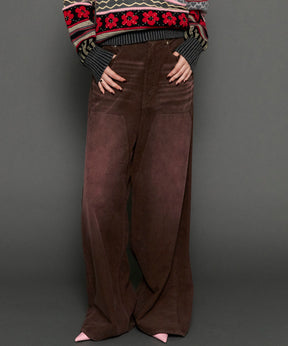 24winter Pre Order CORDUROY BAGGY PANTS