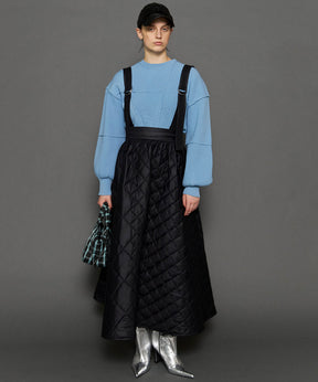 【24WINTER PRE-ORDER】2way Multi Quilted Skirt