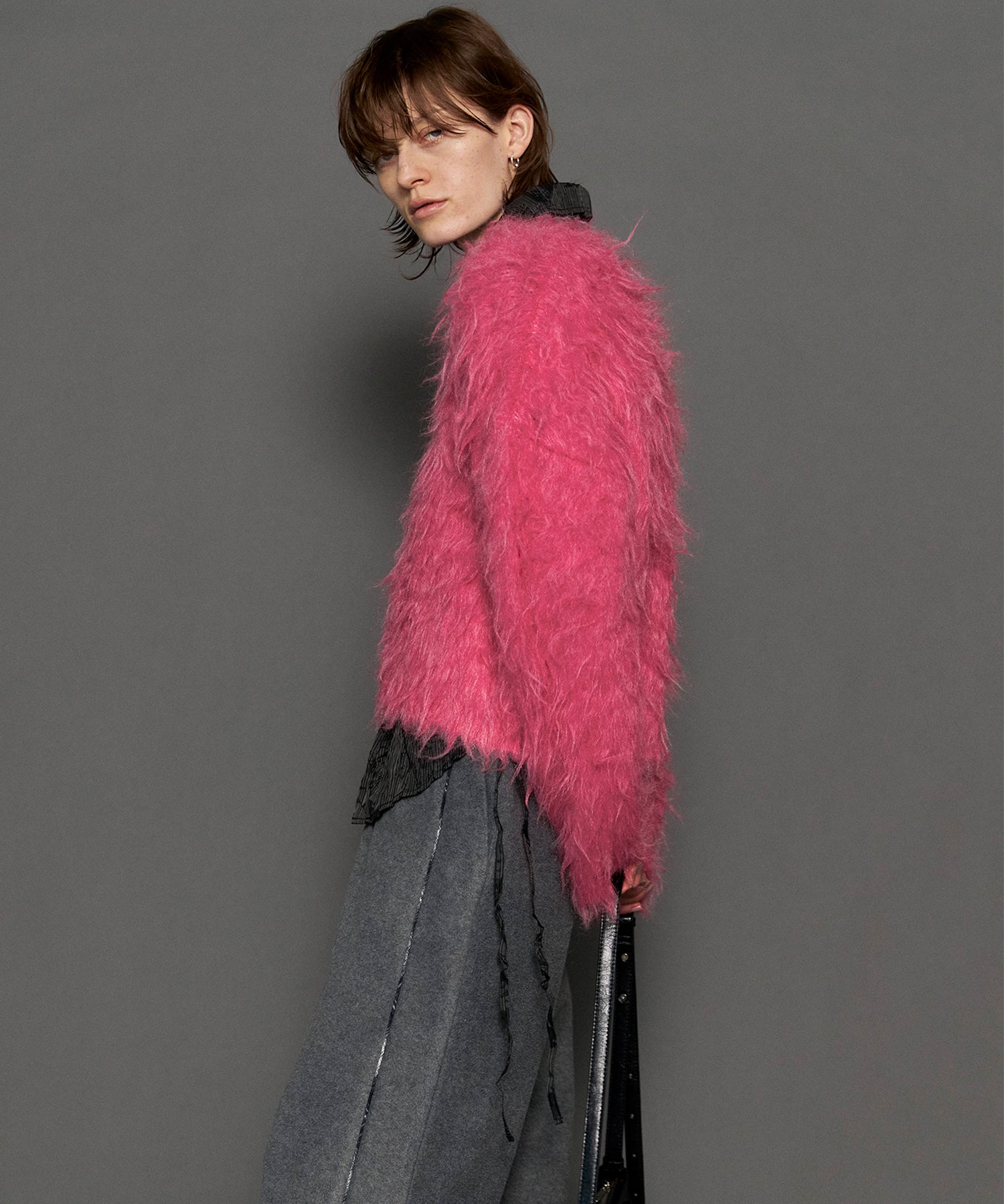 [24winter Pre-Order] Fluffy Shaggy Knit Pullover