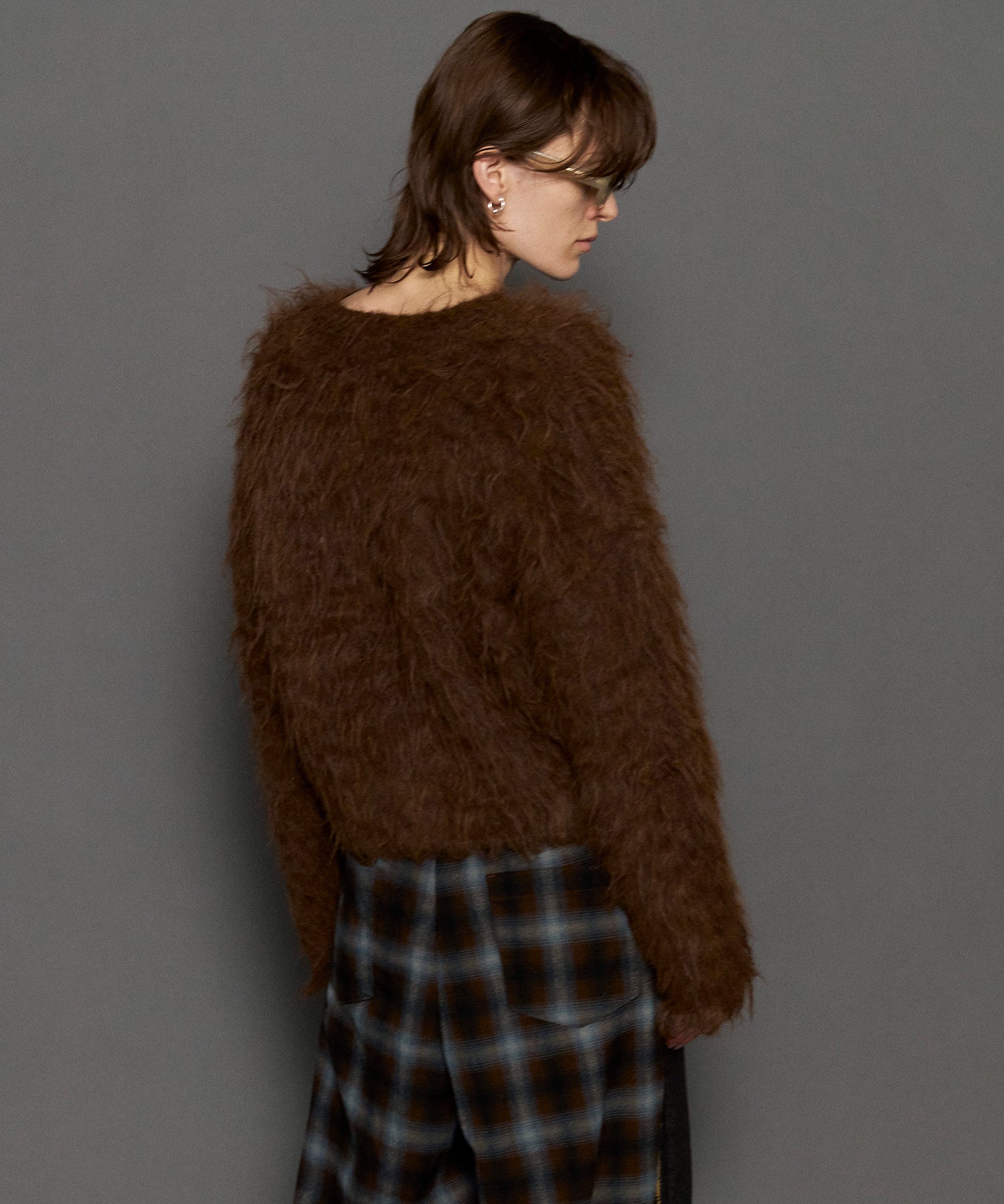 【24WINTER PRE-ORDER】Fluffy Shaggy Knit Pullover