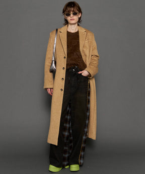 【24WINTER PRE-ORDER】Mohair Shaggy Long Coat