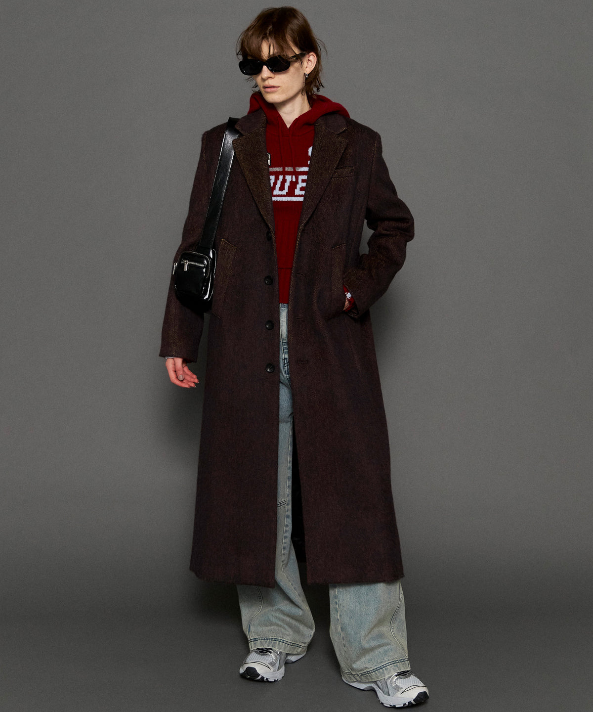 [24winter preoder] Mohair Shaggy Long Coat