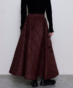 【24WINTER PRE-ORDER】2way Multi Quilted Skirt