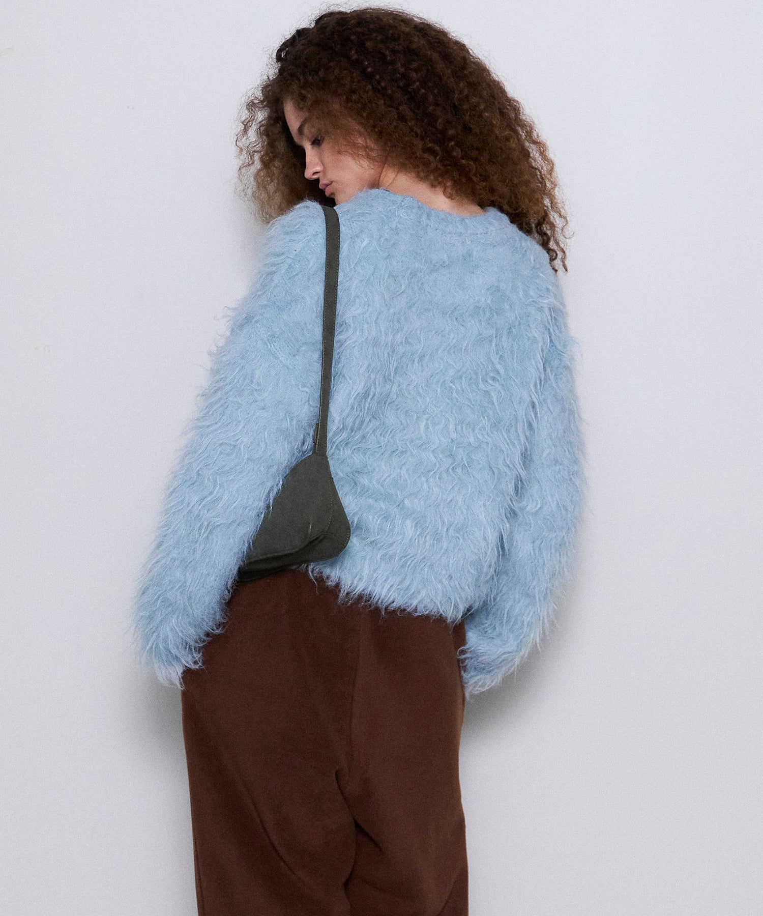 【24WINTER PRE-ORDER】Fluffy Shaggy Knit Pullover