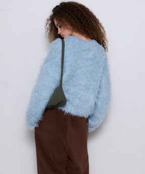 [24winter Pre-Order] Fluffy Shaggy Knit Pullover