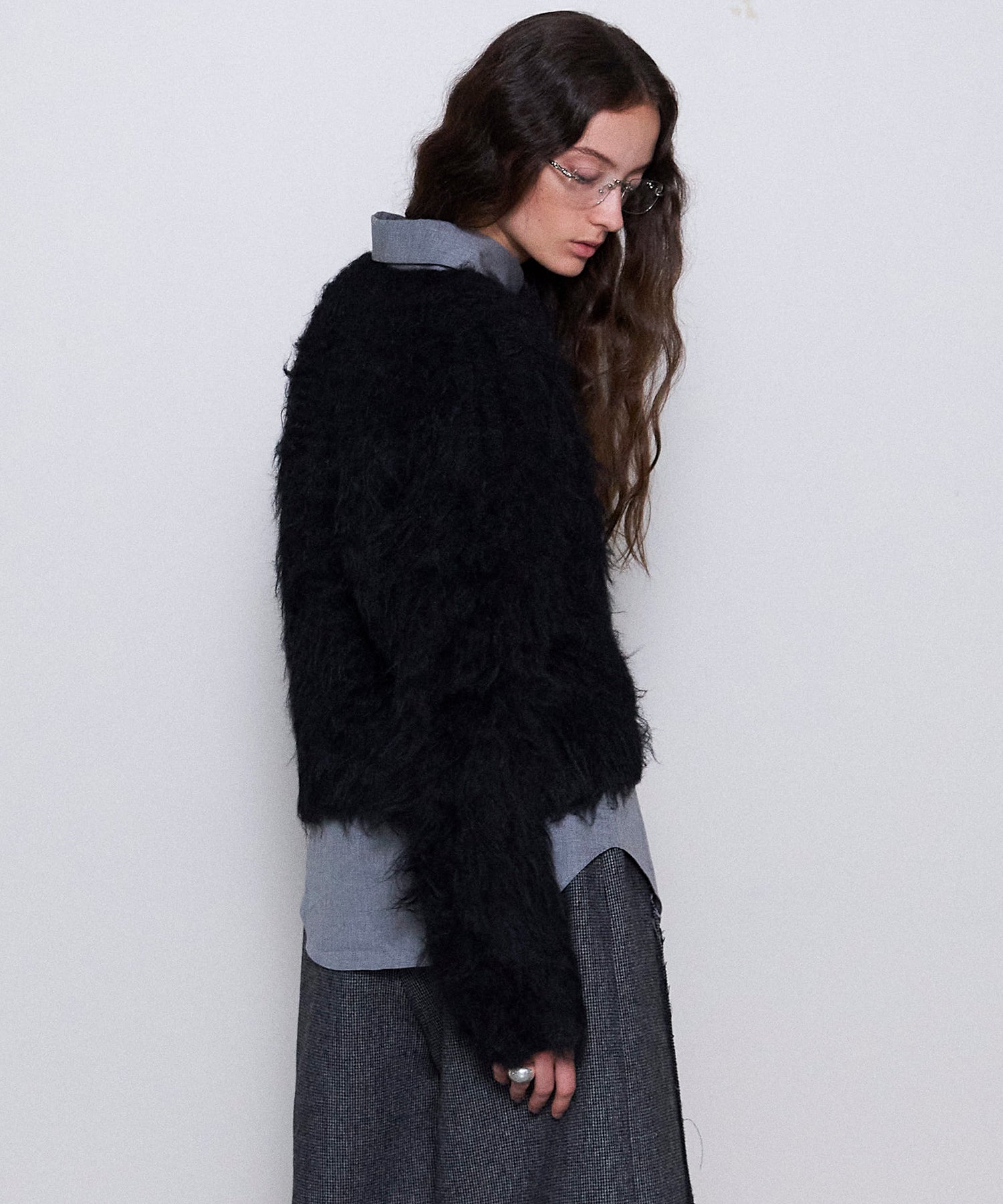 [24winter Pre-Order] Fluffy Shaggy Knit Pullover